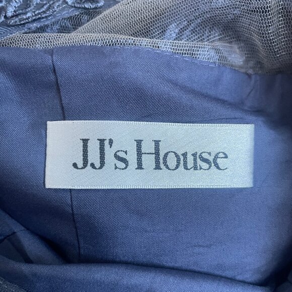 JJ's House Stormy Blue Lace Cocktail Dress - Size 12 (NWT) - Picture 8 of 10